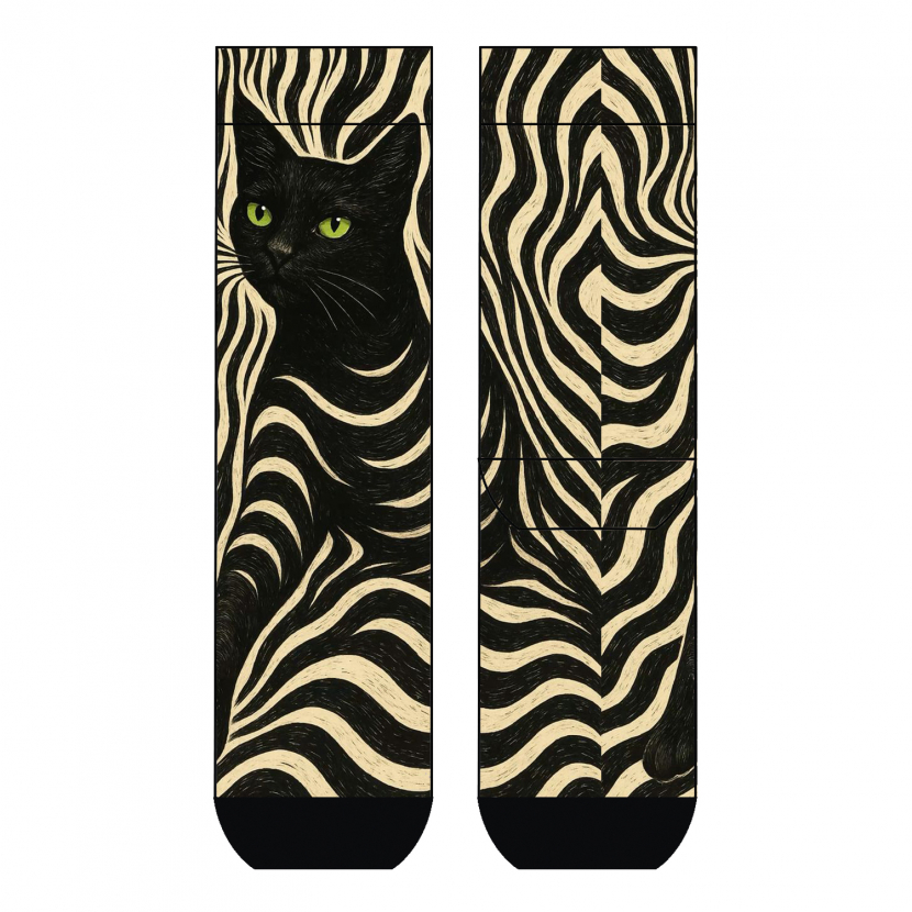 Cool 7 - Unisex One Size (36/41) - Print Socken - Runddruck Motiv: C5500